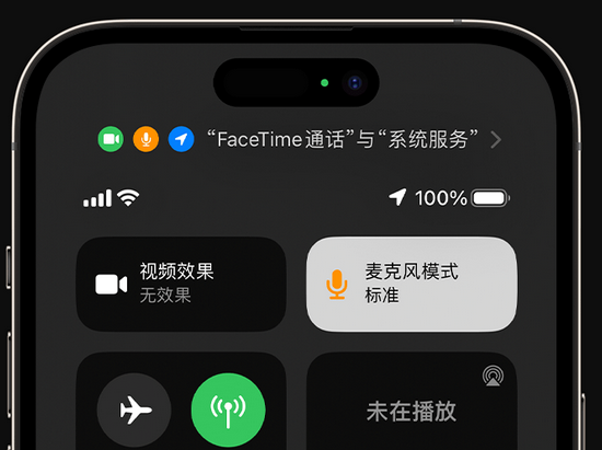 海盐苹果授权维修网点分享iPhone在通话时让你的声音更清晰 