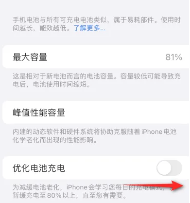 海盐苹果15维修分享iPhone15充电到80%就充不进电了怎么办 