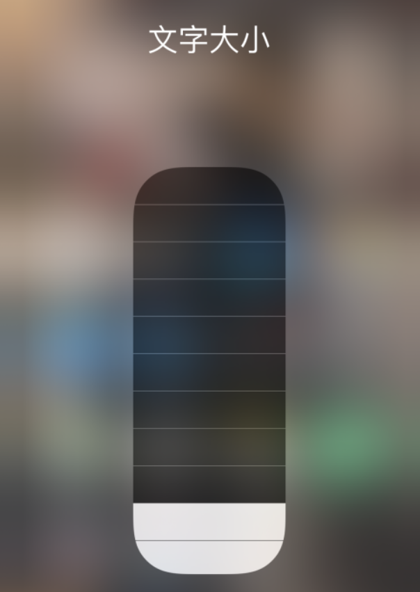 海盐苹果手机维修分享小技巧：在 iPhone 控制中心快速调节字体大小 