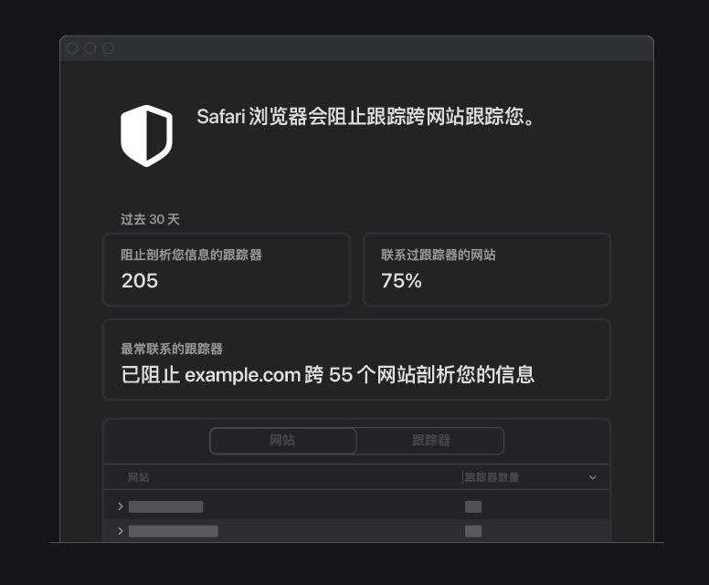 海盐苹果手机维修分享如何在 Safari 浏览器中查看和打开隐私报告 